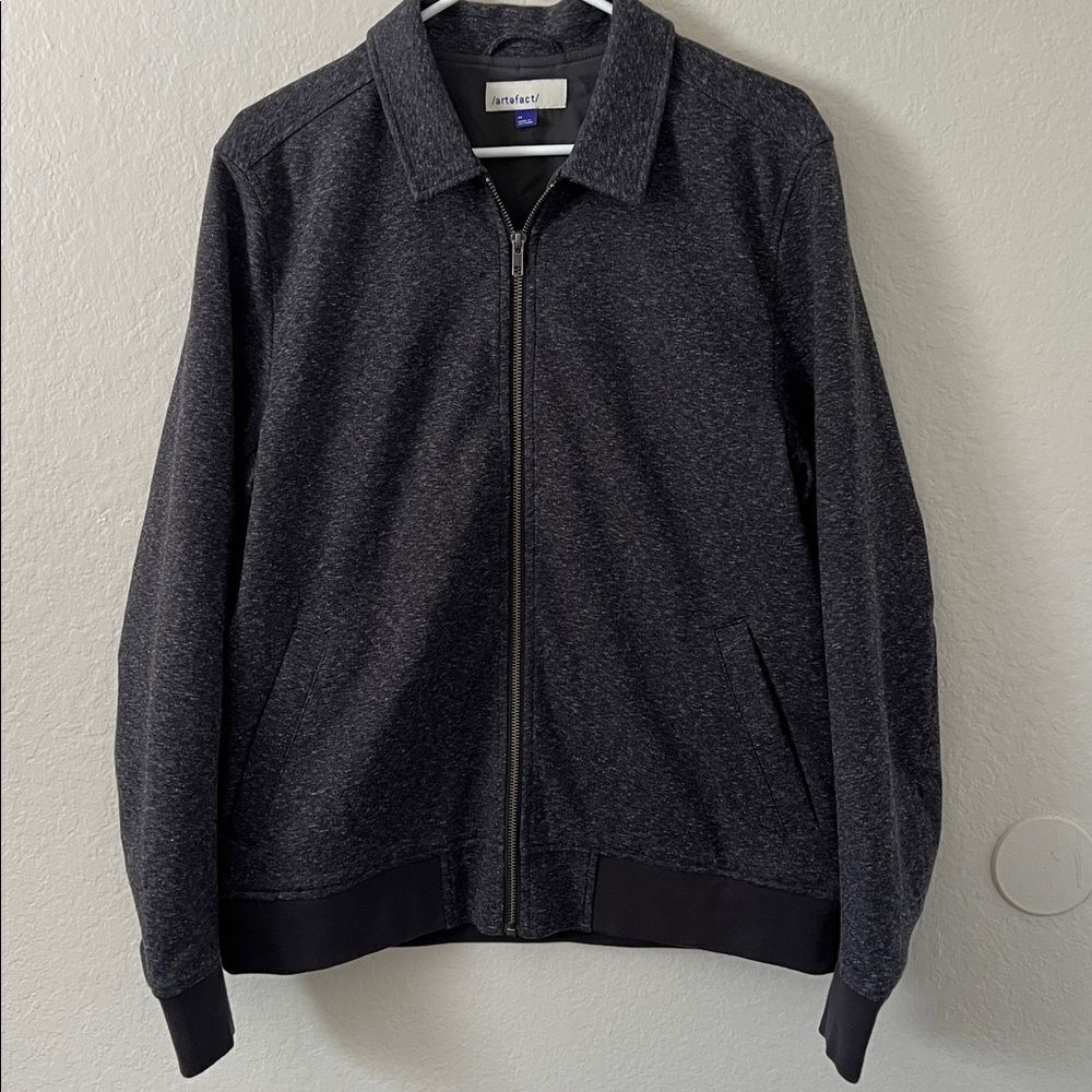 NWOT Artefact Men's Casual Collar Zip-Up Jacket in Size M